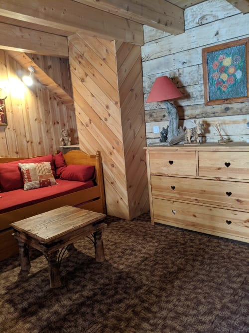 Suite familiare 3 Persone - divano - gîte du bois de l'ours - orcières  