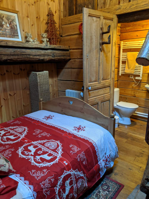 Family Suite 3 Persone - letto singolo - bagno - gîte du bois de l'ours - orcières