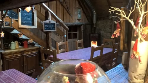 Gîte 10-15 Persons - dining room - gîte du bois de l'ours - orcières
