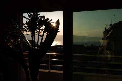 Meerblick, Penthouse, Ferienhaus