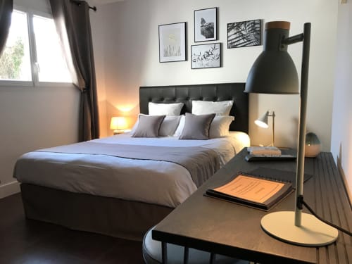 chambre cicca lit double maison d"hôtes - calenzana villa limone