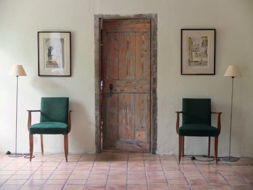 door. The cottage. Domaine de Montlaur. Charming gites. Cathare country. Marianne Niermans.