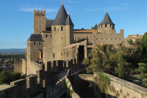 Carcassonne . Domaine de Montlaur. Charming gites. Cathar country. Marianne Niermans.