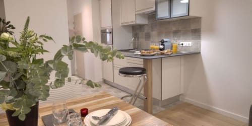 cuisine. Appartement Le Marché. Centre Ville. Location d'appartements de tourisme. Appartements. La Rochelle.