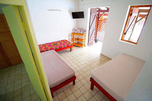 Chambre. Les Gîtes de l'Union. Locations d'appartements et chambres. Guadeloupe.
