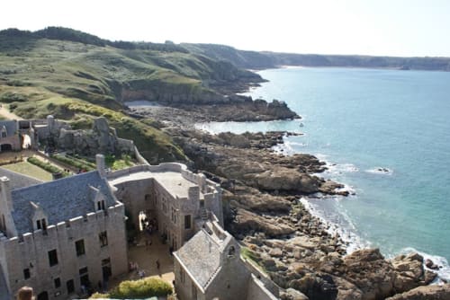 Vue du Fort La Latte - Côtes d'Armor - La Rompardais