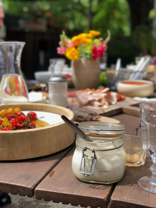 le mas de la lause -provence - gîtes - table d'hôtes - repas 