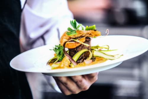 Restaurant. Meal. Diner. Table. Cooked. Concierge Chamonix. Conciergerie Gypaete. property rental.