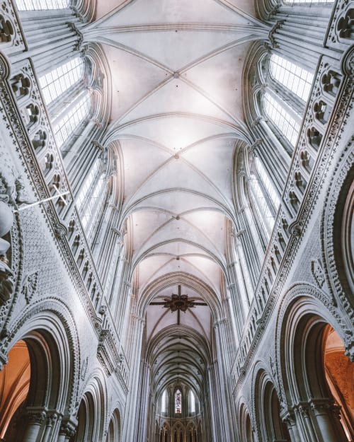 Notre-Dame de Bayeux. Logis de Saint Jean. Chambres d'hôtes. Bayeux.