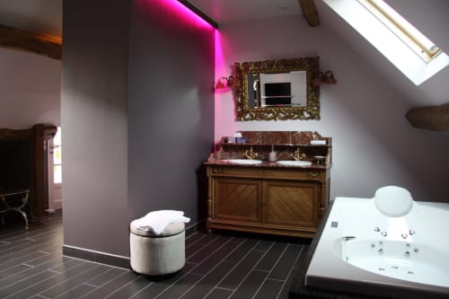 Large open bathroom