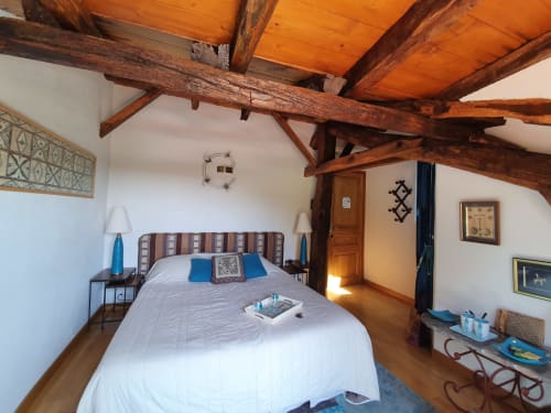 Chambre Moutouchi. Domaine de Millox. Chambres d'hôtes. Pays Basque. Landes.