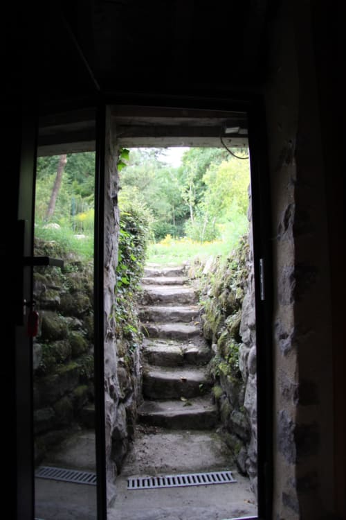 Splendide escalier en pierre