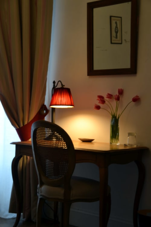 Bureau. Chambre Proust. Le Clos Sainte-Marie. Chambres d'hôtes. Mesland. Blois et Amboise.
