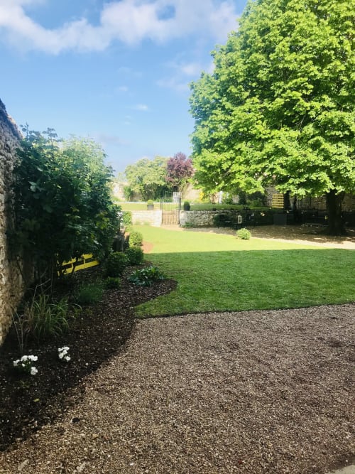 Jardin. Taty Ginette. Chambres d'hôtes. Table d'hôtes. Marolles. Loir-et-Cher.