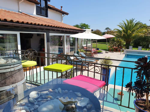 Piscine. Domaine de Millox. Chambres d'hôtes. Pays Basque. Landes.