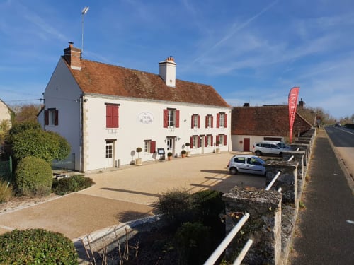 Croix blanche. Le Clos Sainte-Marie. Chambres d'hôtes. Mesland. Blois et Amboise.
