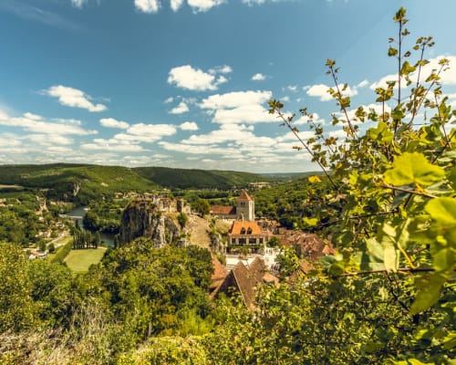 vue la vallée du lot - d'un jour à l'autre