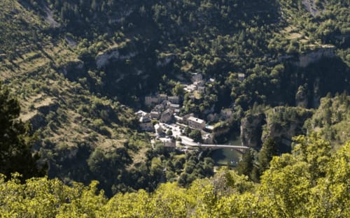 vue du ciel - les gorges du tarn - d'un jour à l'autre