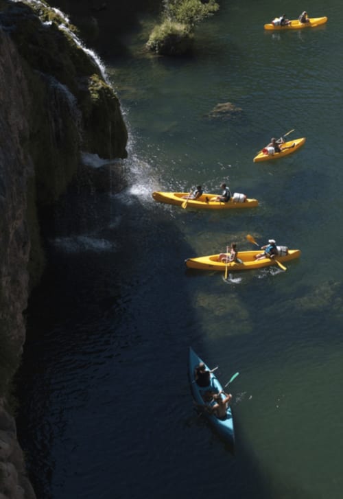La descente du Tarn en kayak - d'un jour à l'autre
