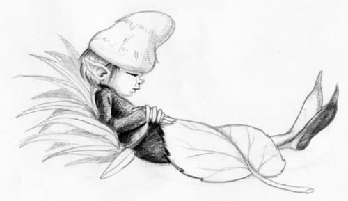 elfo que dorme - Les Robinsonades - Saint Christaud | Alojamiento ecológico - tienda suspendida y casa en el árbol