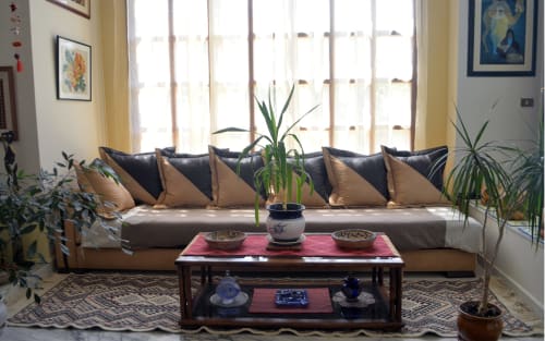 The guest house lounge