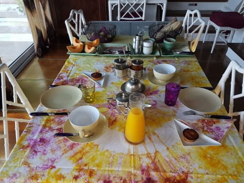 Breakfast. Domaine de Millox. Bed and Breakfast. Basque Country. Landes.
