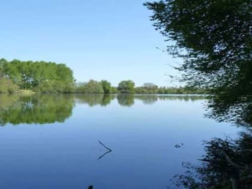 Lake - relax -Les Robinsonades - Saint Christaud | Ecological accommodation - suspended tent and tree-house