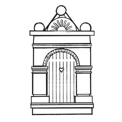 Logo Manoir de la Fieffe Chien assis