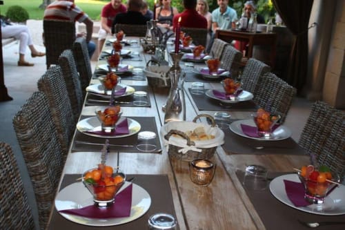 Table d'hôtes au Mas des Arômes en Provence-Avignon-Luberon