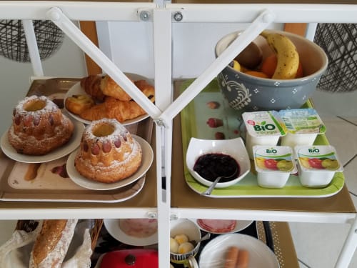 petit déjeuner - Les mésanges de l'Ill - Alsace