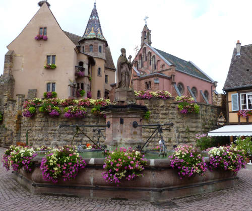 fontaine - Les mésanges de l'Ill - Alsace
