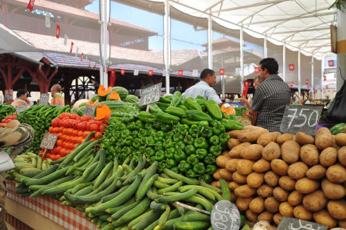 Downtown Tunis central market
