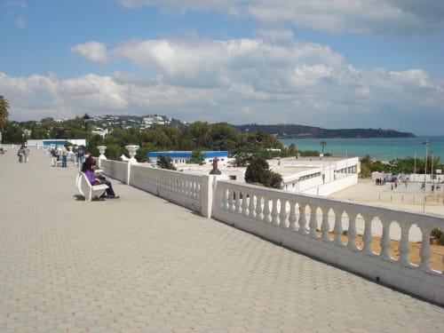 La Marsa corniche promenade