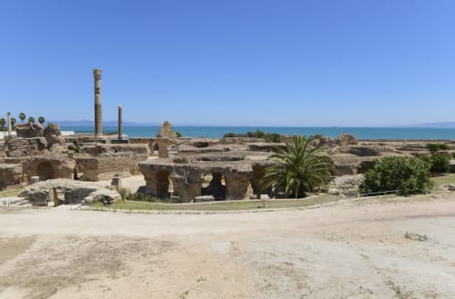 The archeological site of Carthage