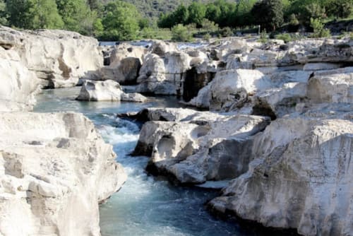 Les cascades du Sautadet, Le Mas des Arômes, chambre d'hôtes