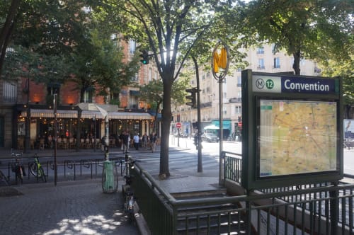 Entrada del metro de la Convención