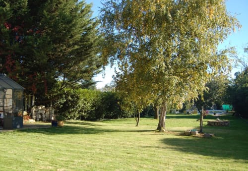 garden of La Grange Dîmière, charming BnB in the Loire Valley