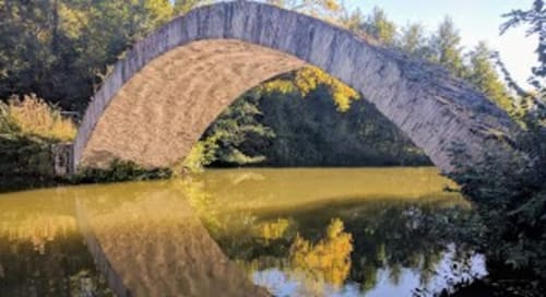 river - nature - Les Robinsonades - Saint Christaud | Ecological accommodation - suspended tent and tree-house