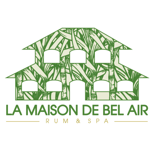 Logo de La Maison de Bel Air. Inspiré de l'architecture de la Maison et de la culture de la canne à sucre. Location saisonnière de luxe, Le Vauclin, Martinique, Antilles Françaises. Villa Martinique à louer pour vos vacances. Villa adaptée pour 8 personnes, 10 personnes ou 12 personnes.