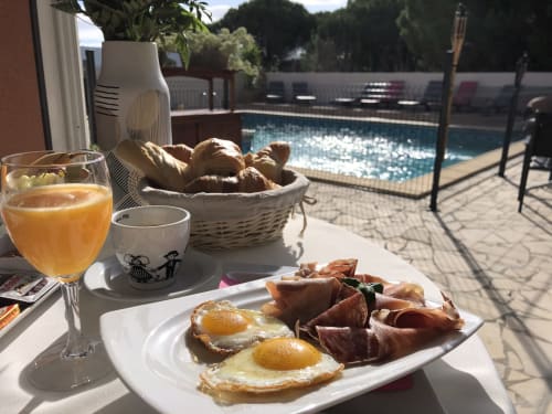 Petit déjeuner  - Entre 2 eaux - Marseillan Plage 