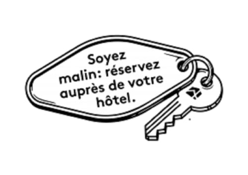Pictogramme de réservation.