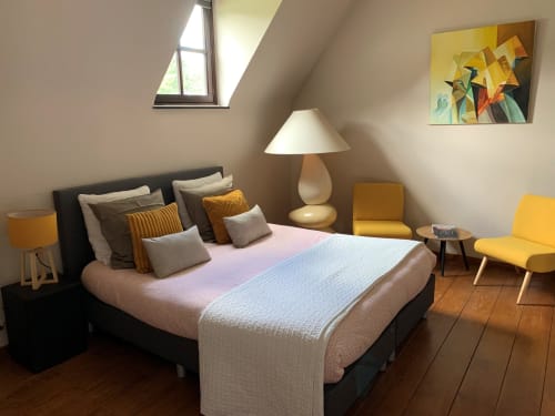 Chambre jolie et colorée