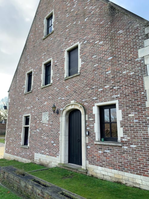 maison belge en briques