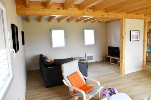 Coin salon - Maison "Bordardoué" - 4 à 6 personnes - location vacances à Belle île en mer - les maisons de Kerdavid'île
