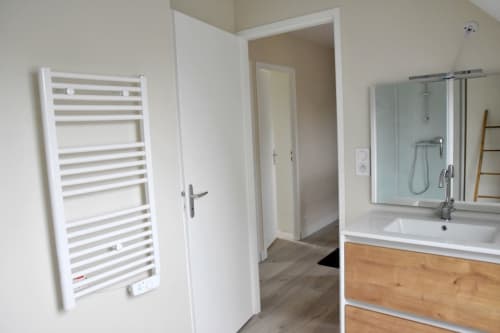 Salle d'eau - Maison "Bordardoué" - 4 à 6 personnes - location vacances à Belle île en mer - les maisons de Kerdavid'île