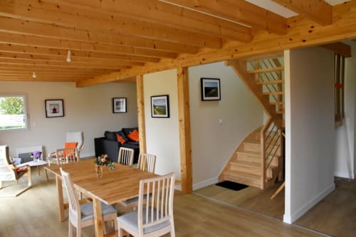 Pièce de vie - Maison "Bordardoué" - 4 à 6 personnes - location vacances à Belle île en mer - les maisons de Kerdavid'île