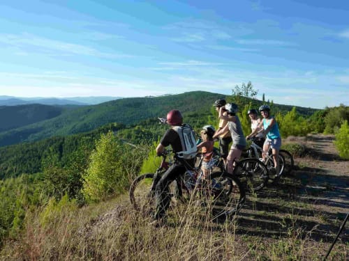 faire du vélo dans les cévennes