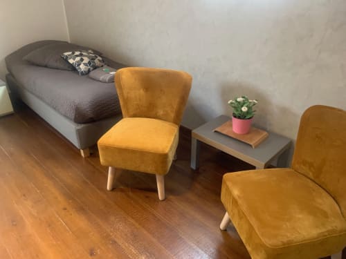 petit salon dans chambre d'hôtes 