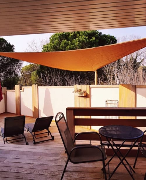 Terrasse  - la maisonnette - Entre 2 eaux - Marseillan Plage 