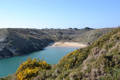 Plage Herlin - Les Maisons De Kerdavid'île - Locmaria Belle île en mer